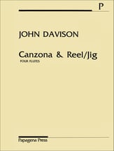 CANZONA AND REEL/JIG FLUTE QUARTET cover